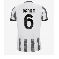 Juventus Danilo #6 Fußballbekleidung Heimtrikot 2022-23 Kurzarm